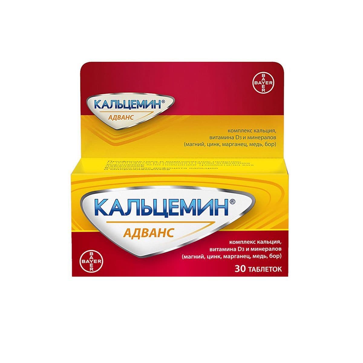 კალცემინი ადვანსი - Calcemin Advance 30 ტაბლეტი