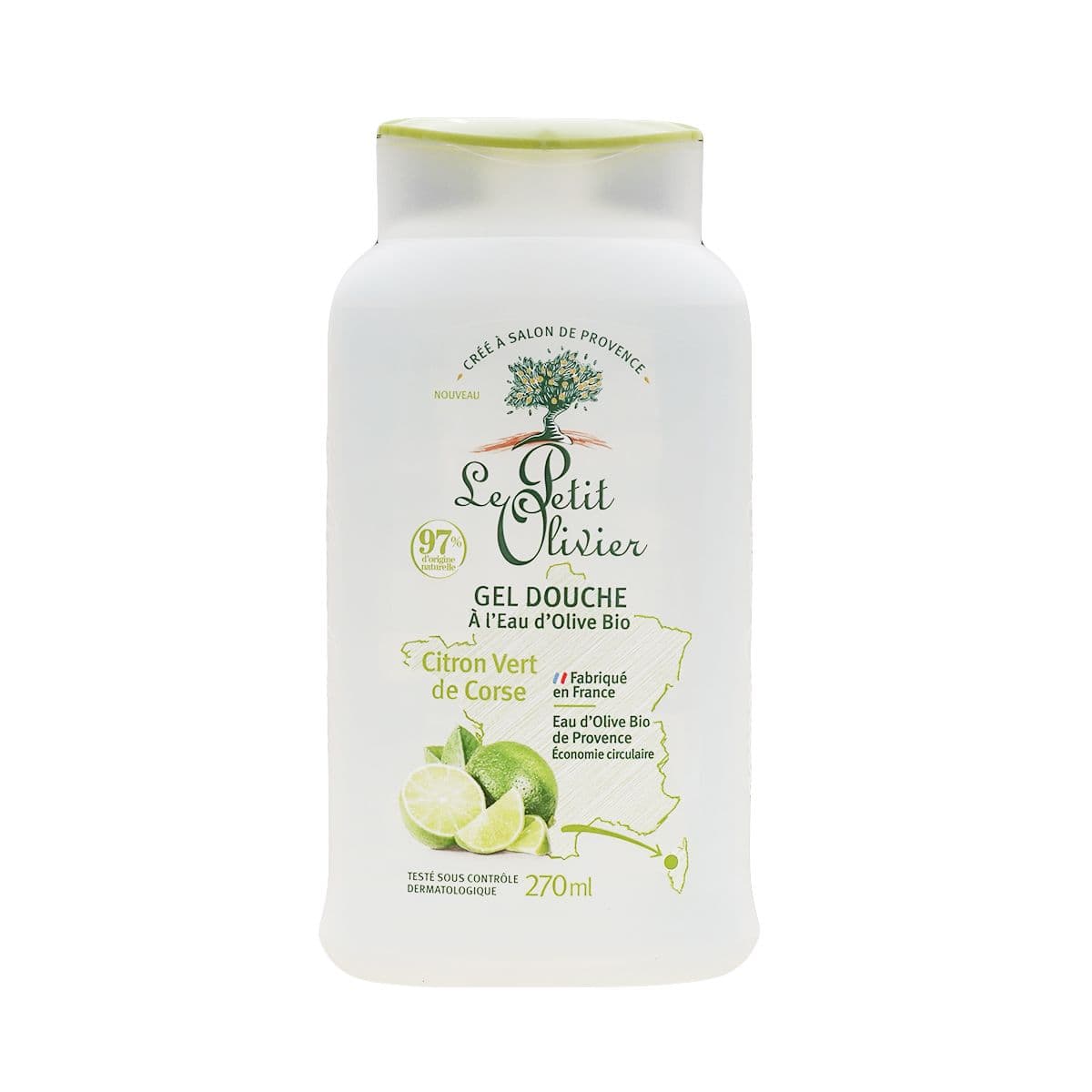 შხაპ-გელი ციტრუსი 270მლ 7854 ლე პეტიტ ოლივიე - Le Petit Olivier