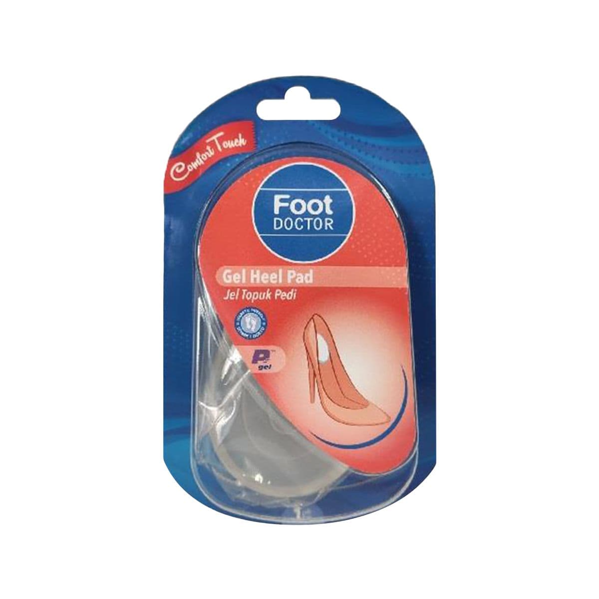 ქუსლის დამცავი ბრტყელი სილიკონის 1397 ფუტ დოქტორ - Foot Doctor