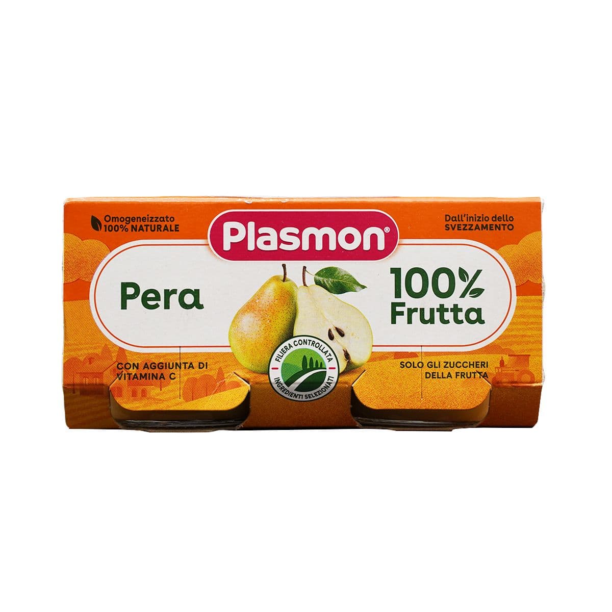 ხილფაფა მსხალი 1060პლასმონი - Plasmon