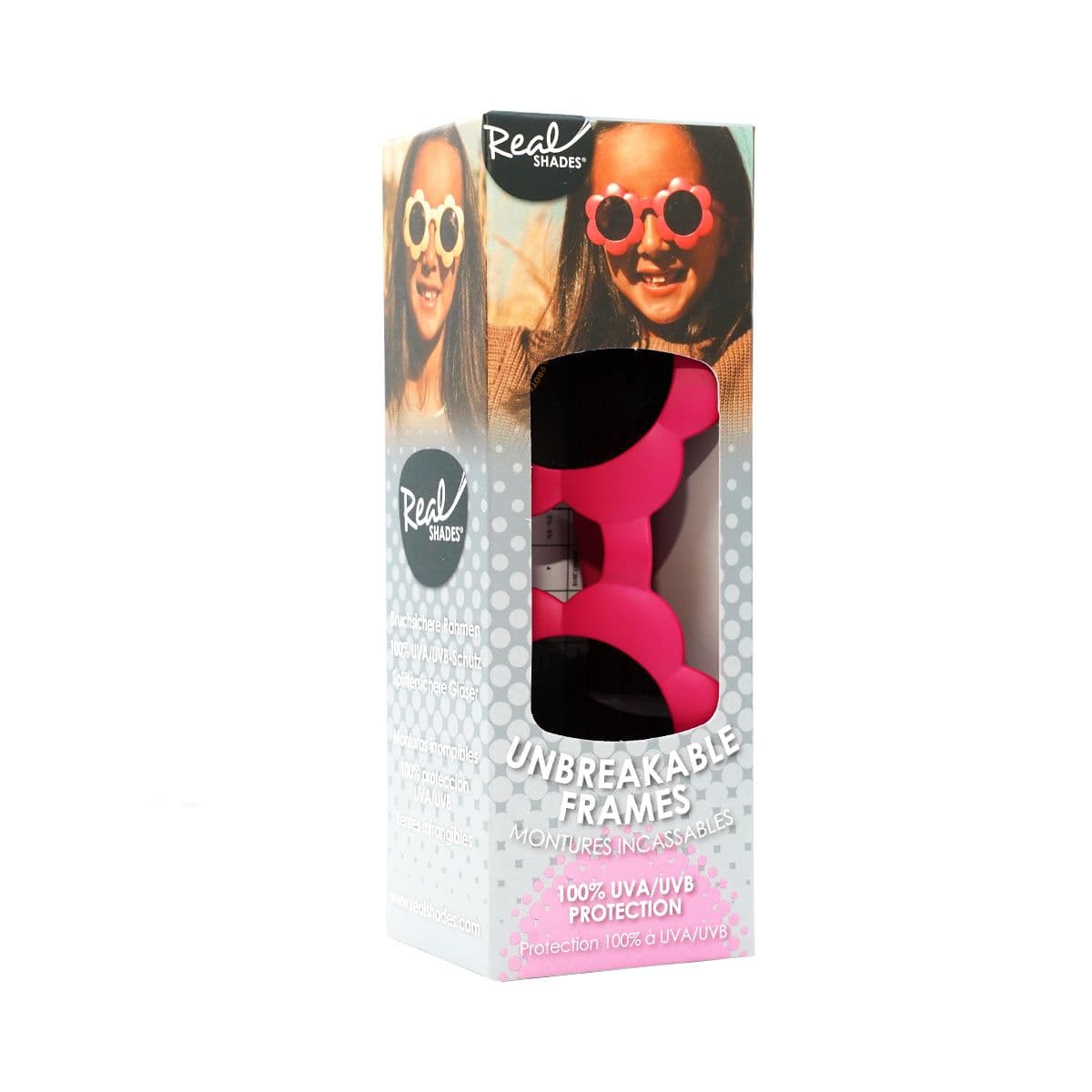 მზის სათვალე 4 წლიდან მატი Raspberry 6903 რეალ შეიდს - Real Shades