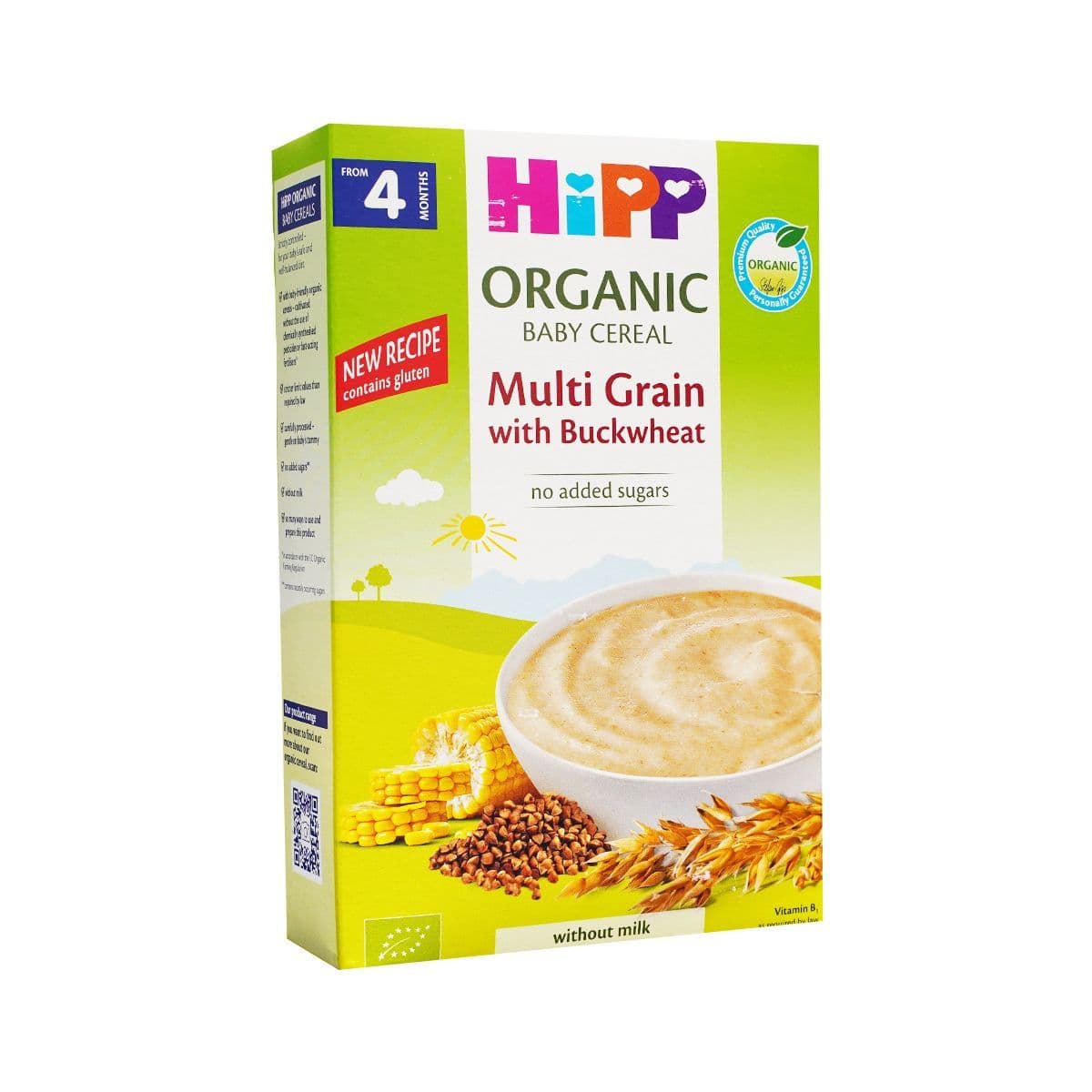 ურძეო ფაფა წიწიბურას მრავალმარცლოვანი 30407-01 ჰიპი - Hipp