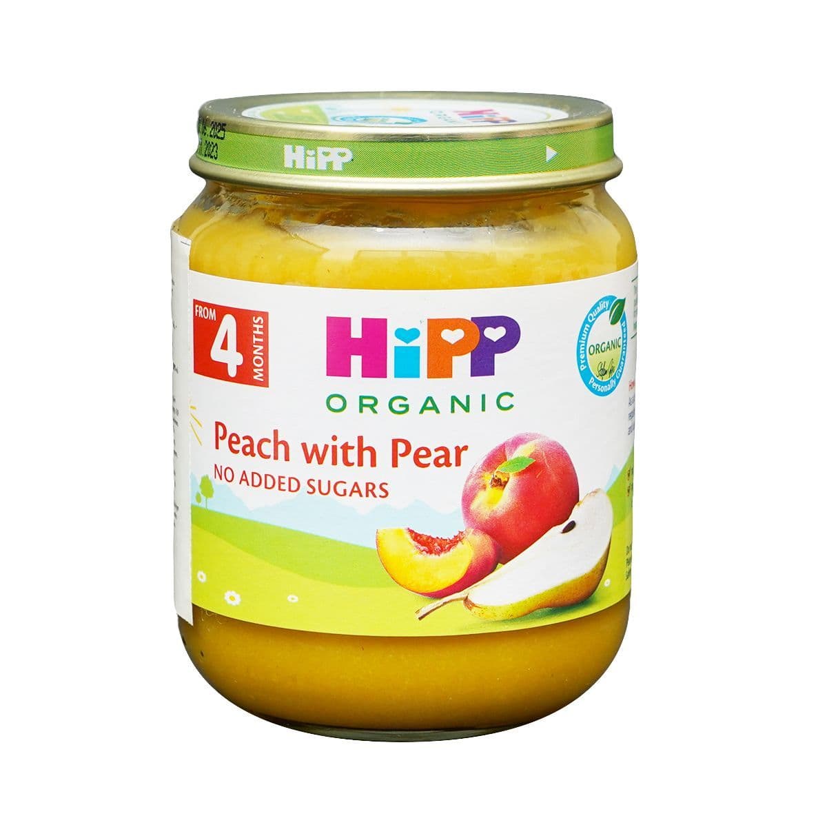 ხილის დესერტი ატამი და მსხალი 4 თვიდან 125 გ 4205 ჰიპი - Hipp