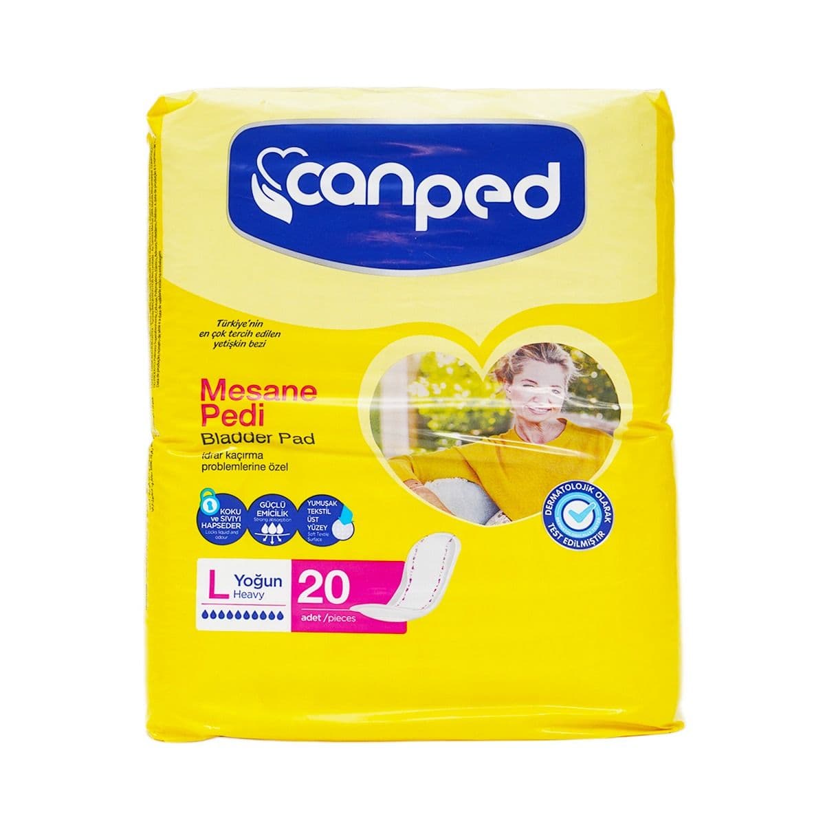 უროლოგიური საფენი L 20 ცალი 0385 ქანპედი - Canped
