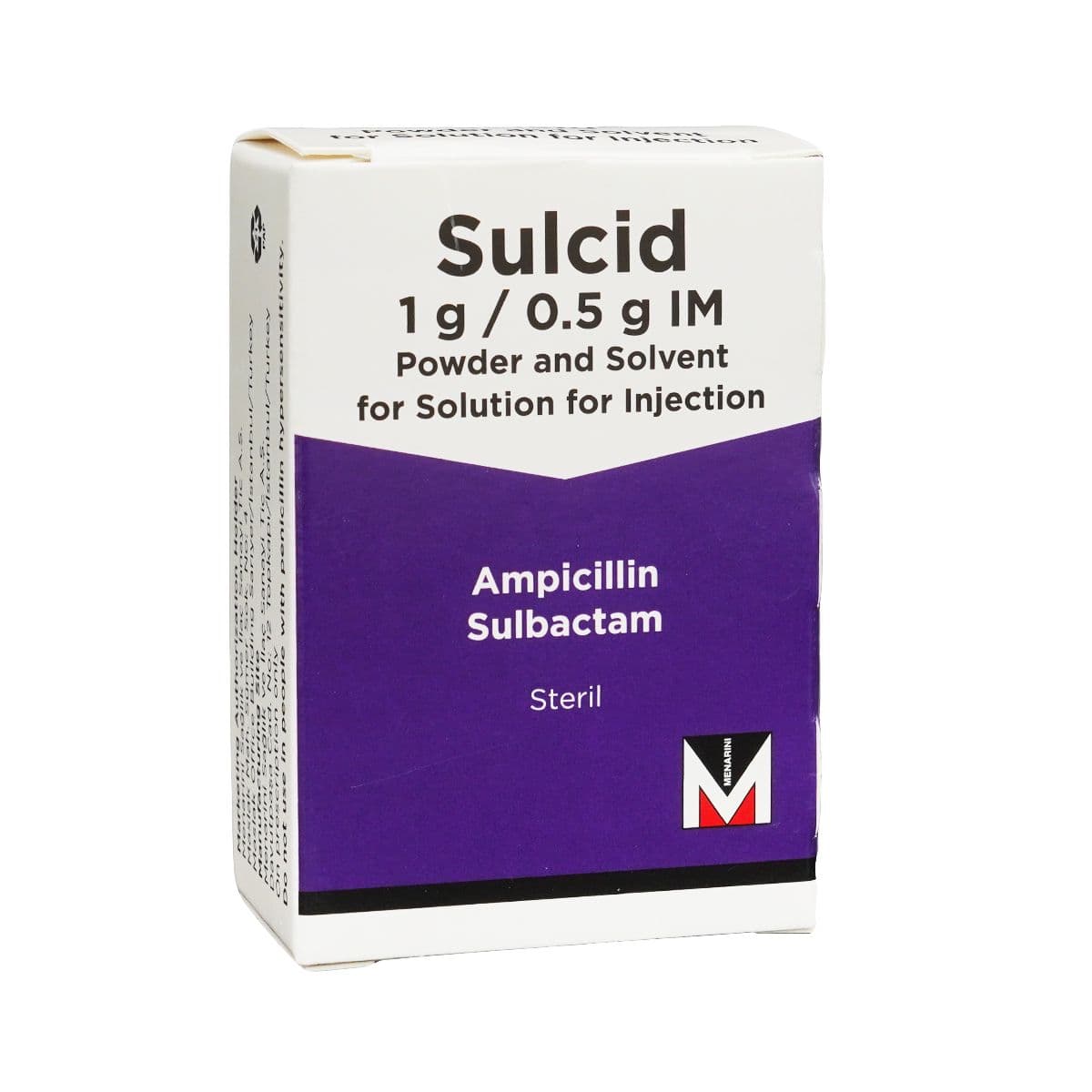 სულციდი - Sulcid 1.5გ და 3.5მლ გამხსნელით 1 ფლაკონი