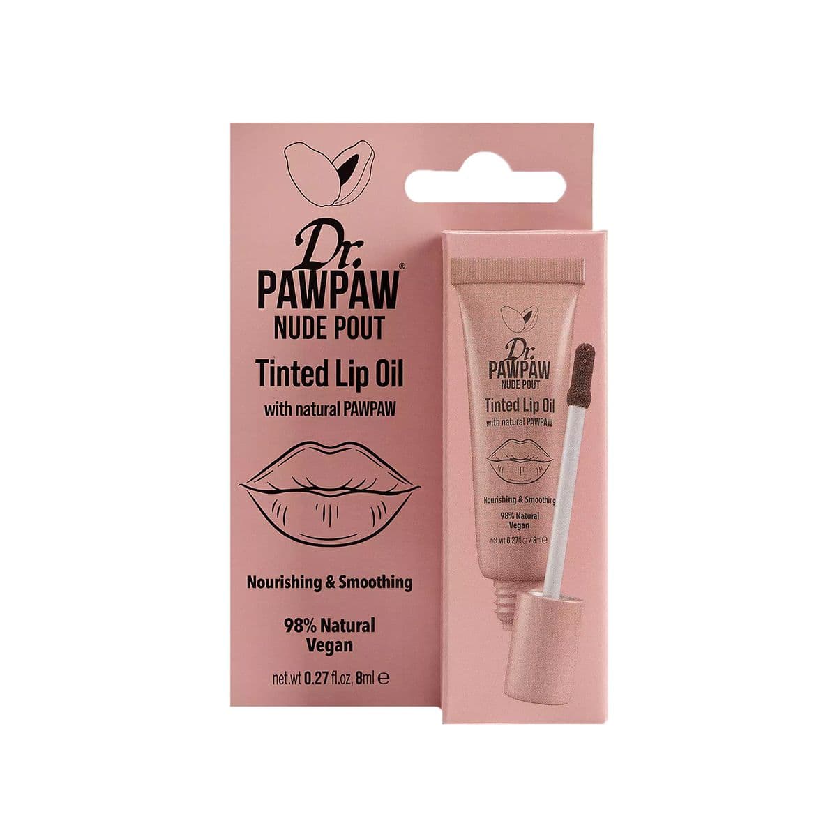 ტუჩის ზეთი შეფერილი Nude 2160 დოქტორ პაუ პაუ - Dr. Pawpaw