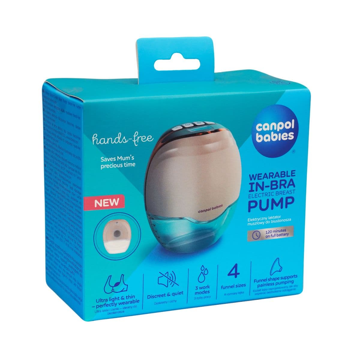 რძის გამოსაწველი პორტატული 0145 კანპოლი - Canpol