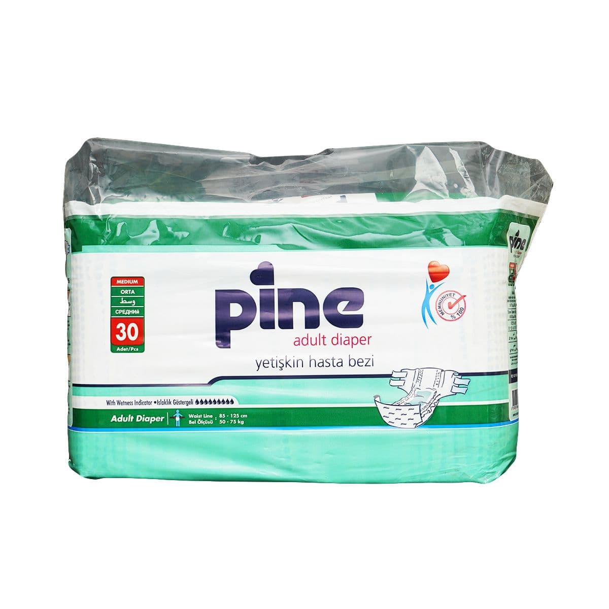 მწოლიარეს საფენი M 30 ცალი 6066 ფაინი - Pine