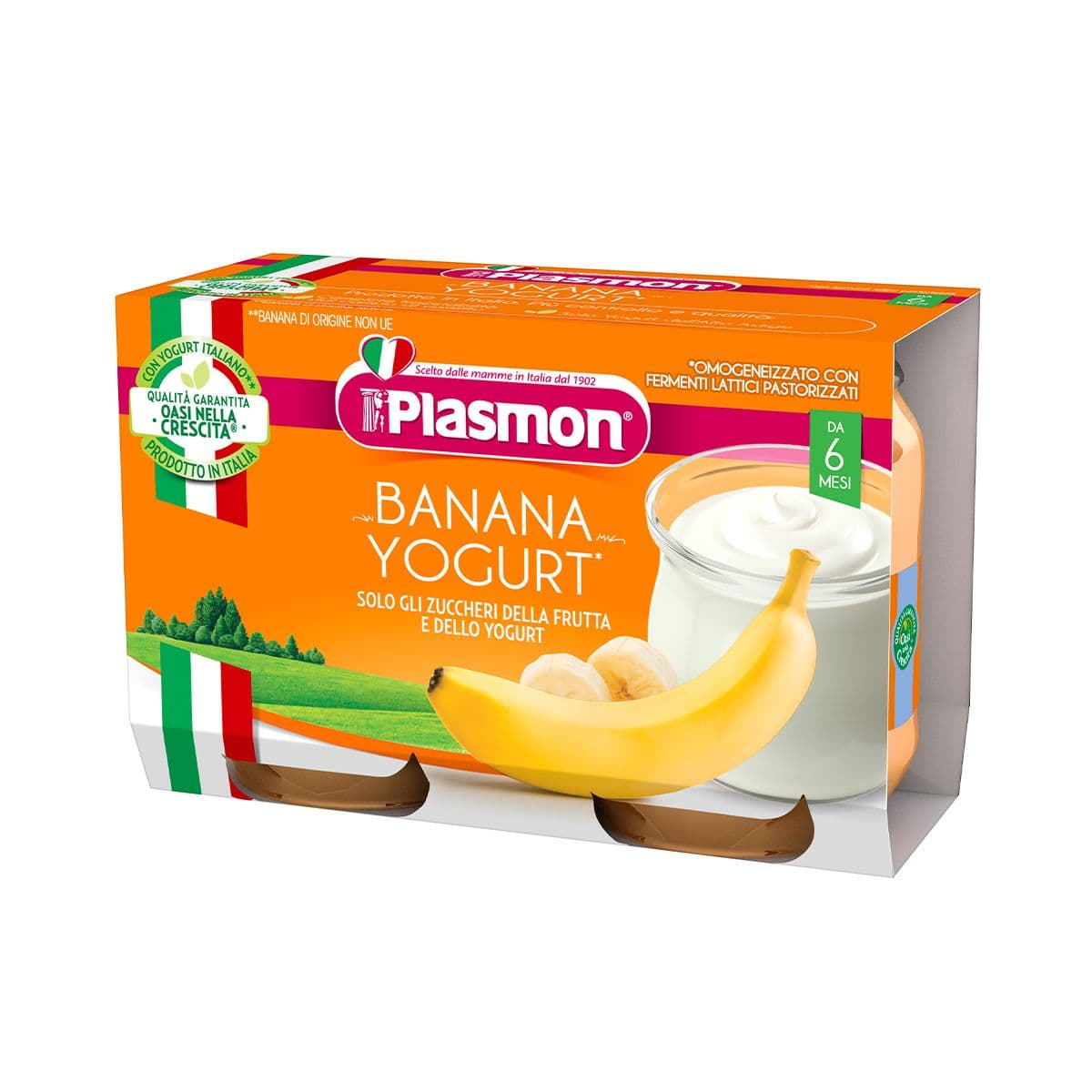 იოგურტი ბანანის 5056 პლასმონი - Plasmon