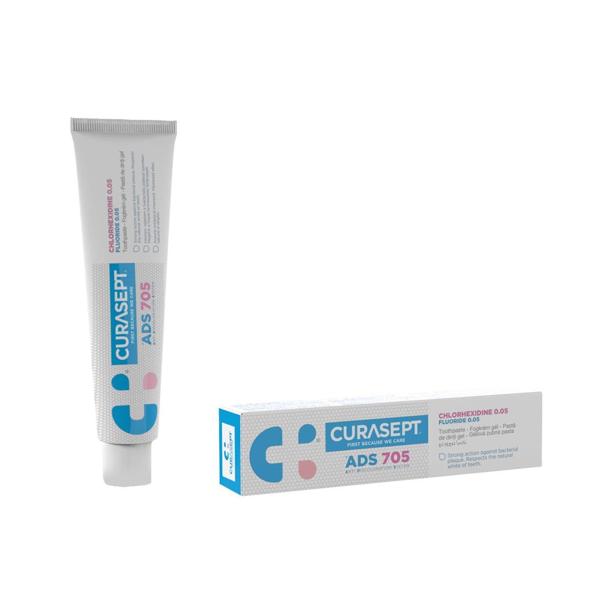 კბილის პასტა ქლორჰექსიდინი 0.05% 75 მლ 3503 კურასეპტი - Curasept