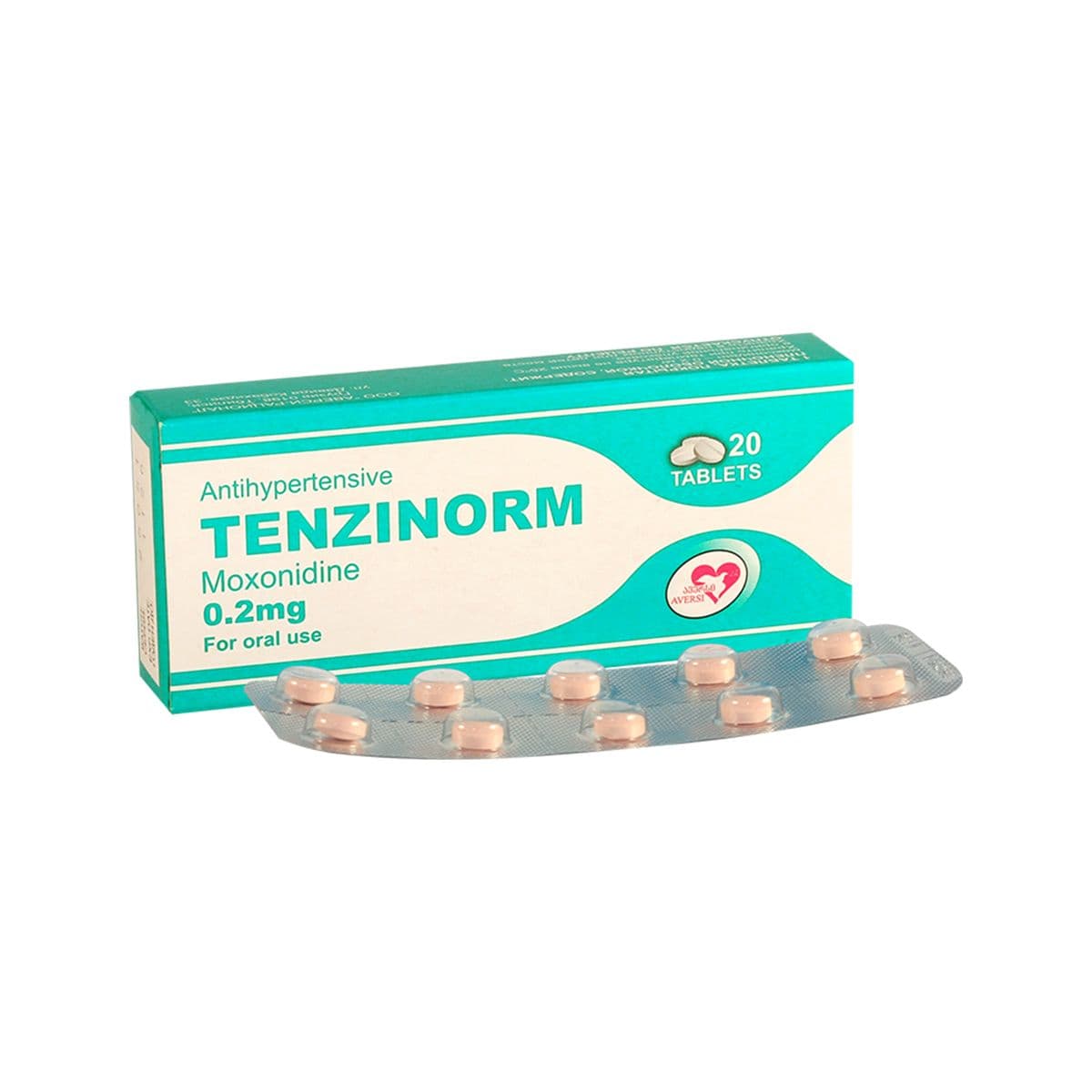 ტენზინორმი - Tenzinorm 0.2მგ 20 ტაბლეტი