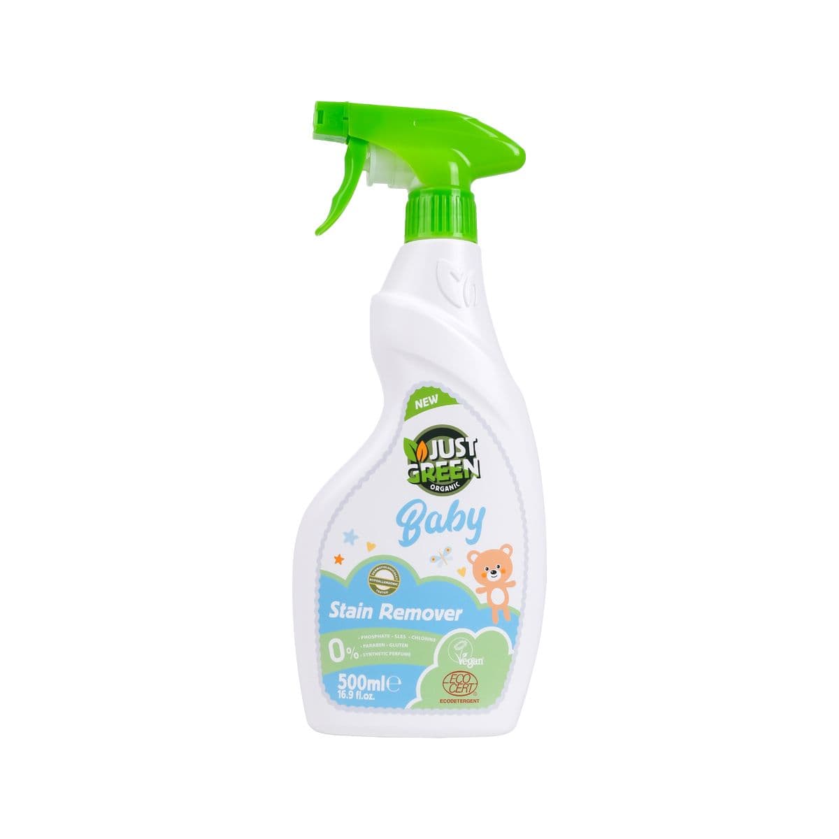 საბავშვო ლაქების ამომყვანი სარეცხი საშუალება 5310 ჯასთ გრინ - Just Green