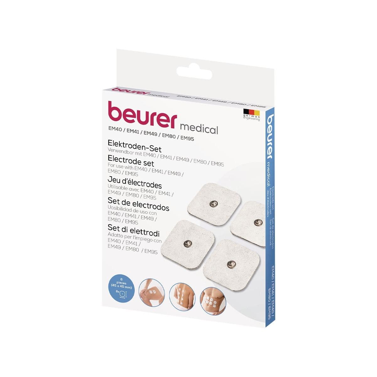 გელისებრი პადები EM 49 ბოირერი - Beurer