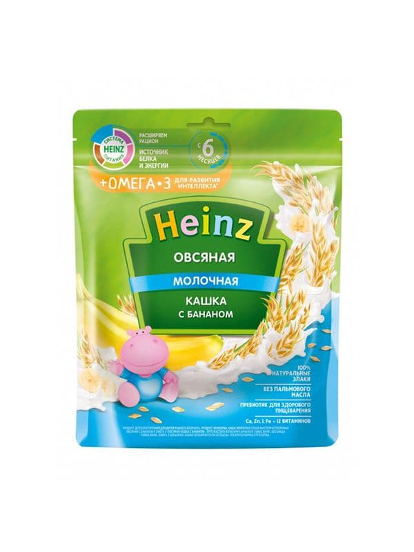 რძიანი ფაფა შვრიით და ბანანით 5174 ჰეინცი - Heinz