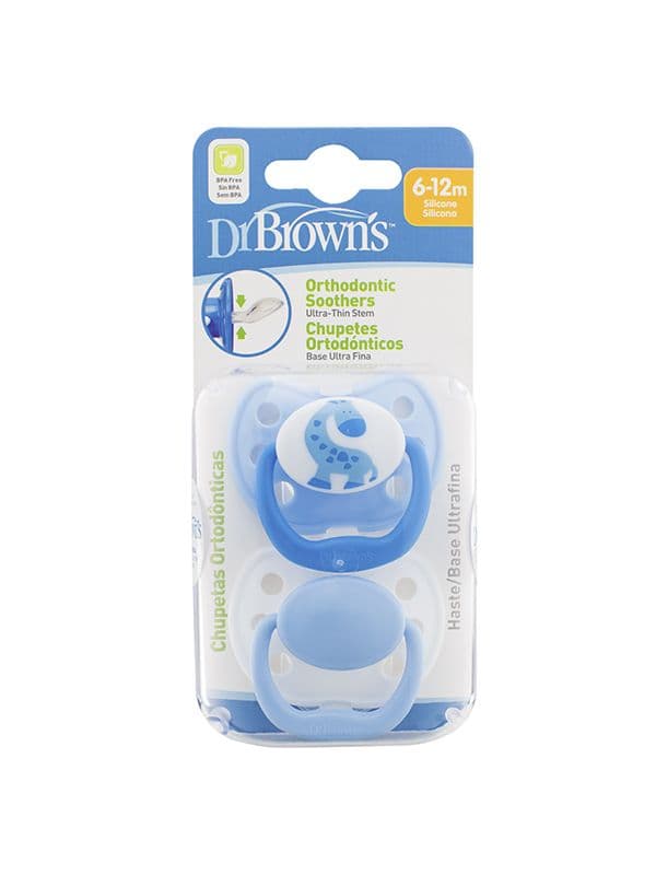 მატყუარა ორთოდენტული 6-12თ 2ცალი 0116 დოქტორ ბრაუნი - DrBrowns