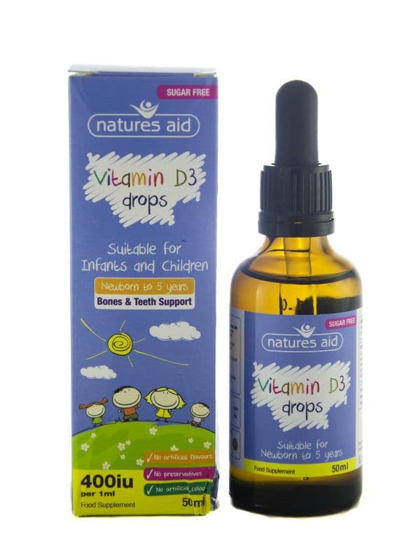 ვიტ. D3 წვეთები 50მლ