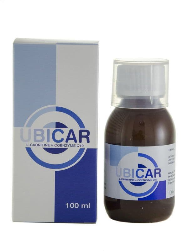 უბიკარი სიროფი 100მლ