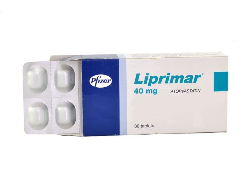 ლიპრიმარი - Liprimar 40მგ 30 ტაბლეტი