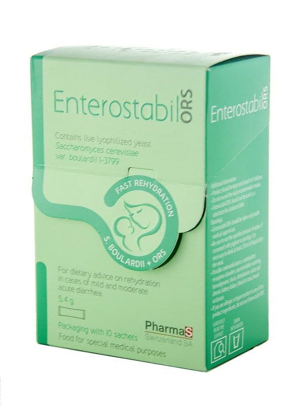 ენტეროსტაბილი ORS პაკ.N10