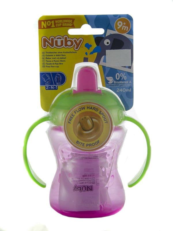 ჭიქა სახელურით ნუბი - Nuby