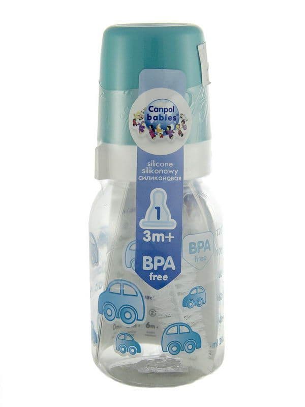 ბოთლი - ტრიტანის (BPA 0%) - 120 მლ. 11/820 კანპოლი - Canpol