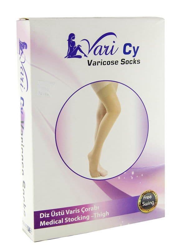 წინდა ვარიკოზის N1 მაღალ ყელიანი მორსა - Morsa