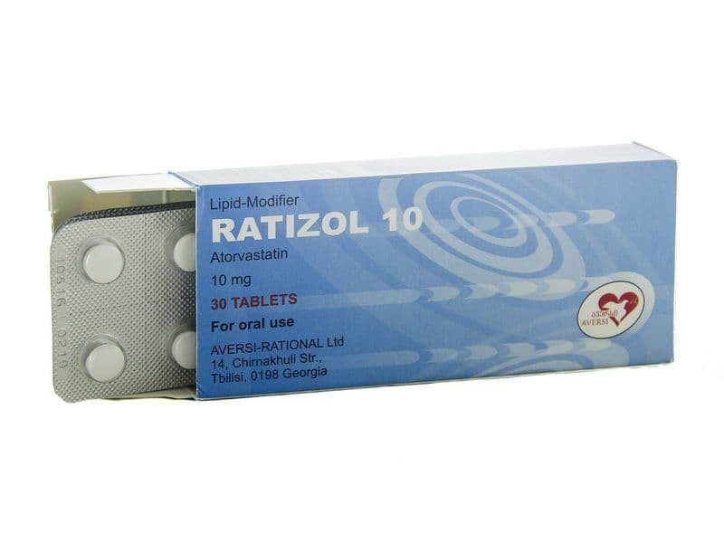 რატიზოლი - Ratizol 10მგ 30 ტაბლეტი