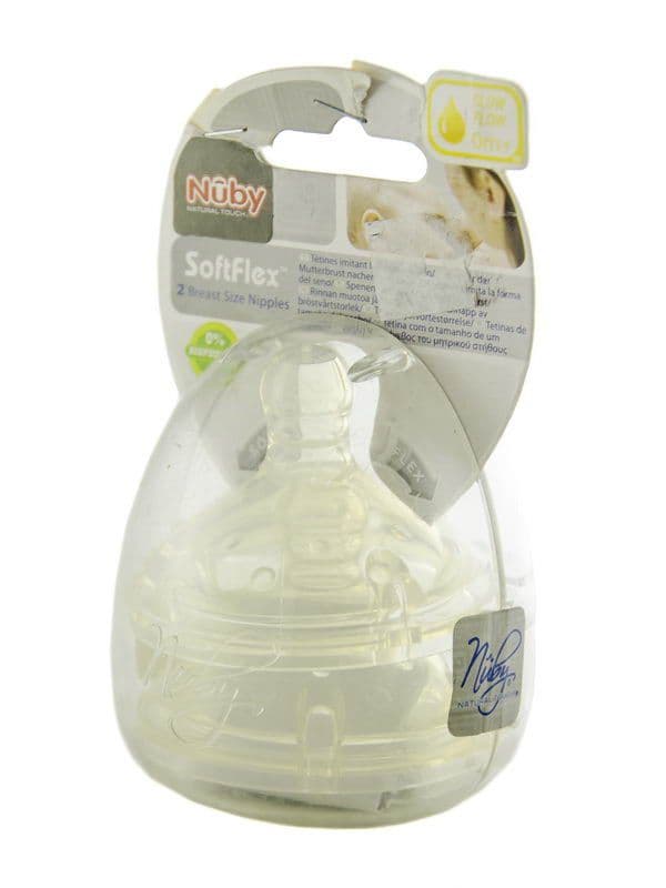 ბოთლის საწოვარა 0+ 2ც ნუბი - Nuby