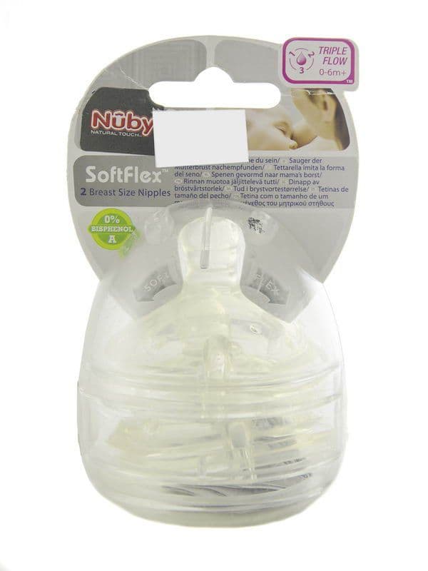 ბოთლის საწოვარა 0-18 ნუბი - Nuby