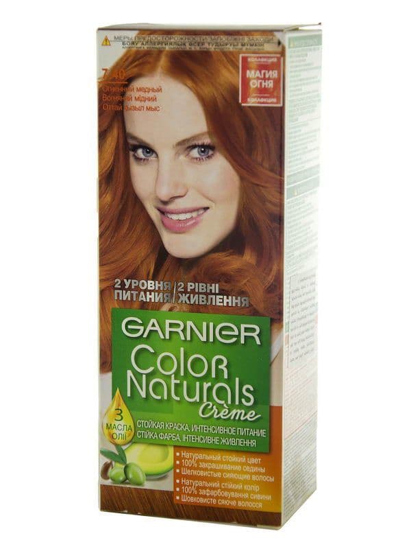 თმის საღებავი Color Natural N7.4 გარნიე - Garnier