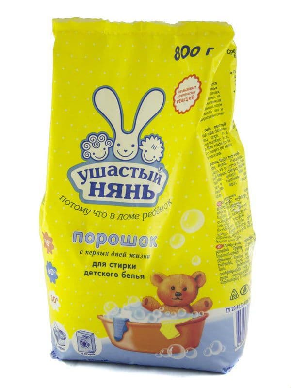 უშასტი ნიან საბავშვო სარეცხი ფხვნილი 800გრ 0120/2856