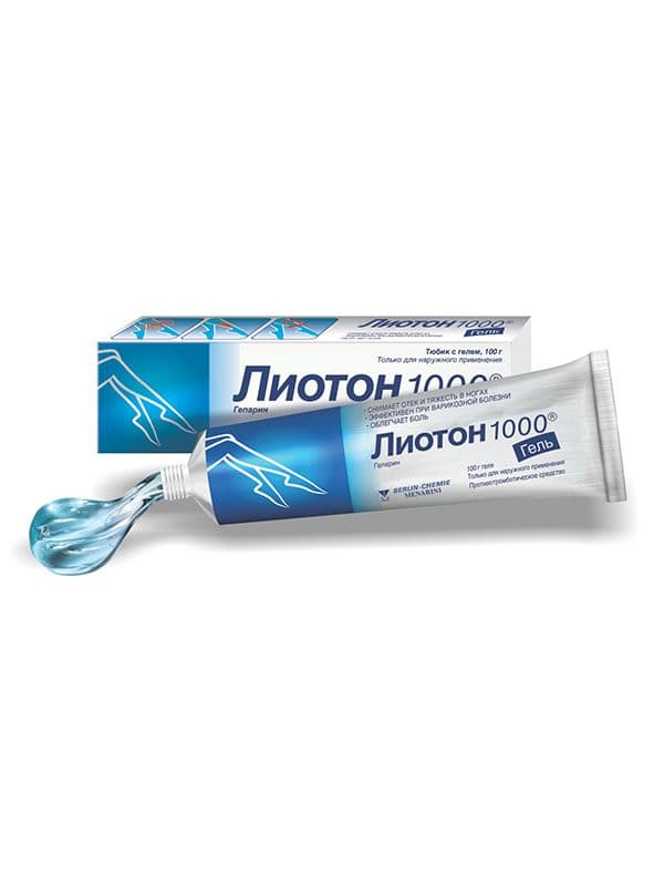 ლიოტონი 1000 ჟელე - Lioton 1000 Gel 100გ