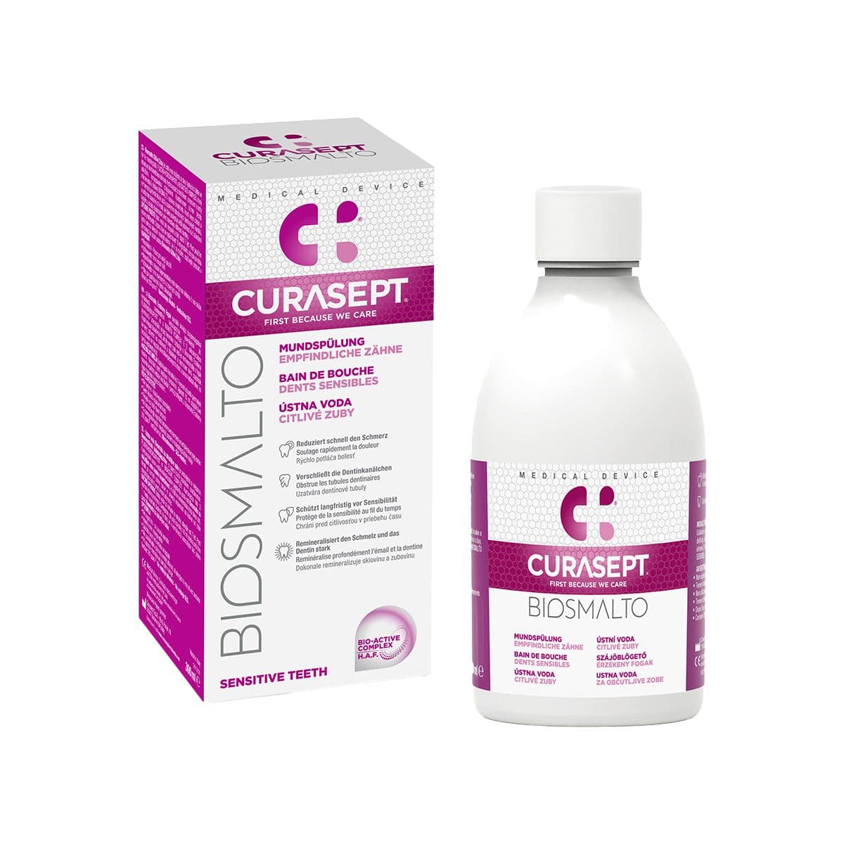 პირის ღრუს სავლები სენსიტივი 300 მლ 0892 კურასეპტი - Curasept