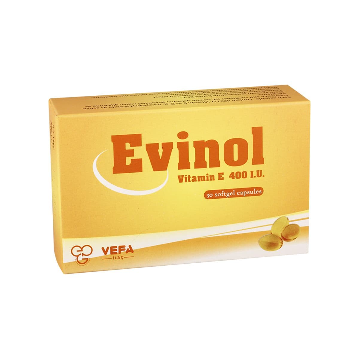 ევინოლი - Evinol 400 30 რბილი კაფსულა