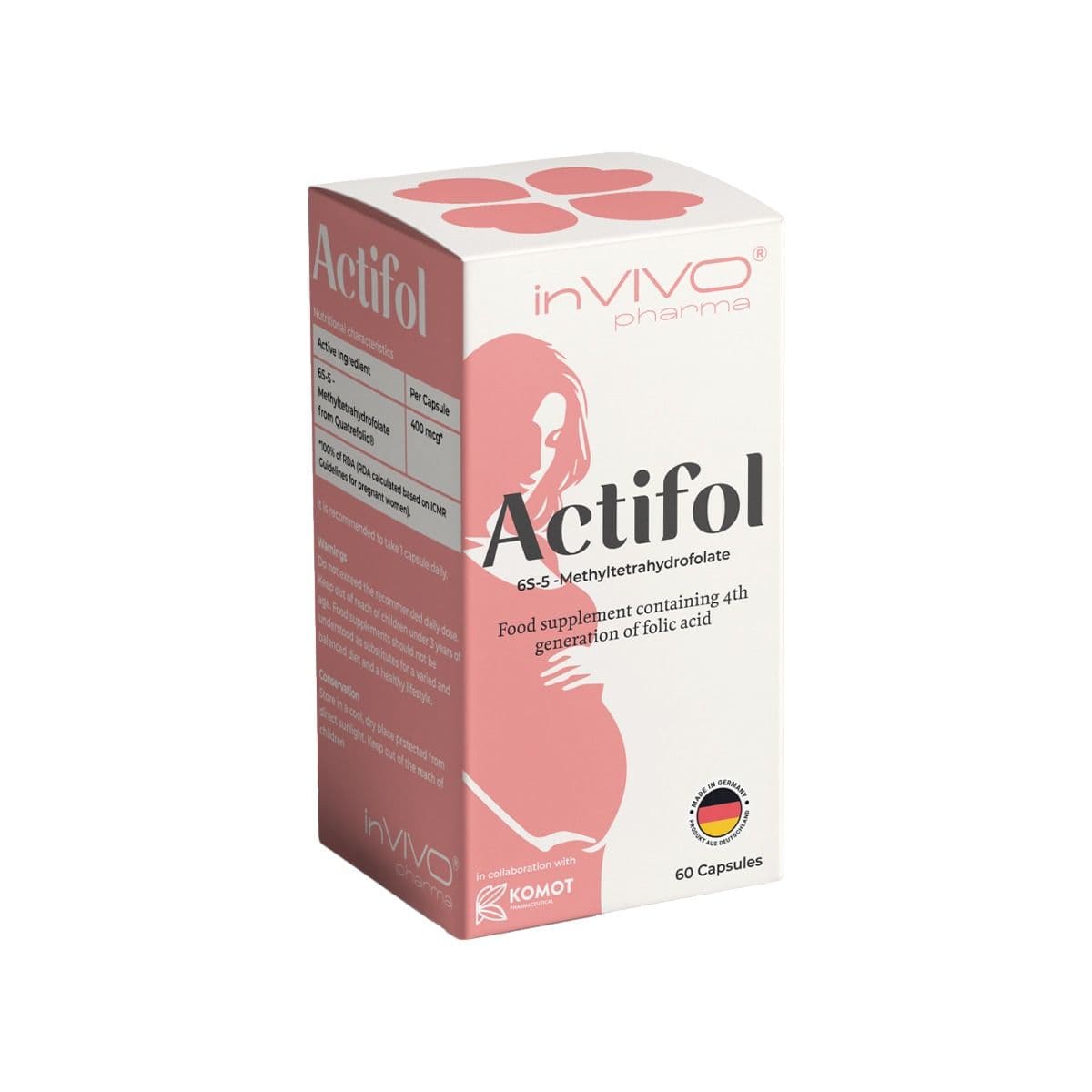 აქტიფოლი - Actifol 60 კაფსულა