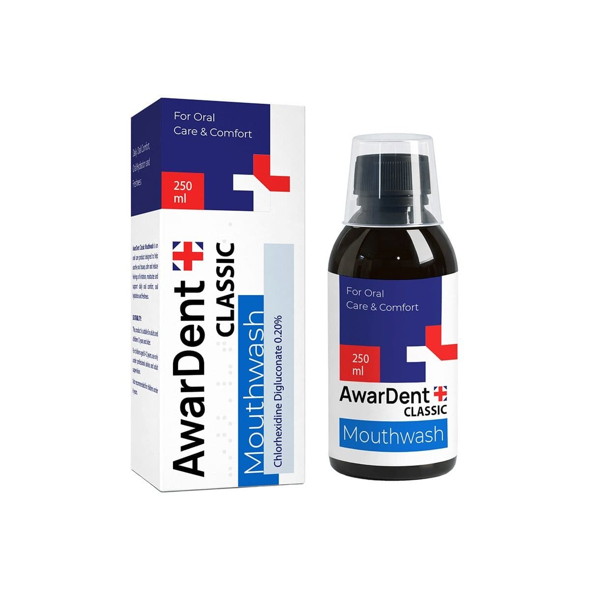 პირის ღრუს სავლები კლასიკი 250 მლ 4029 ავარდენტი - AwarDent