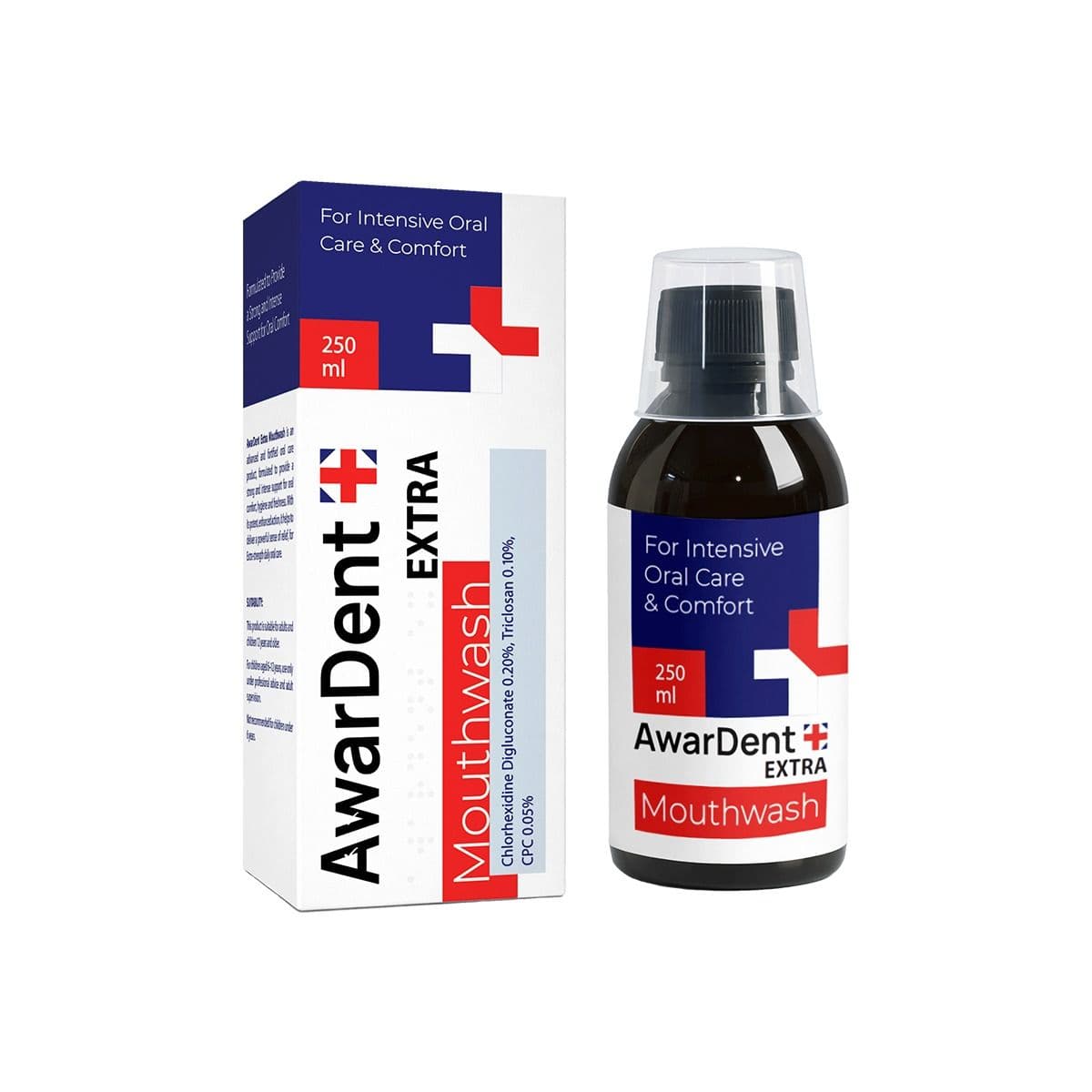 პირის ღრუს სავლები ექსტრა 250 მლ 4036 ავარდენტი - AwarDent