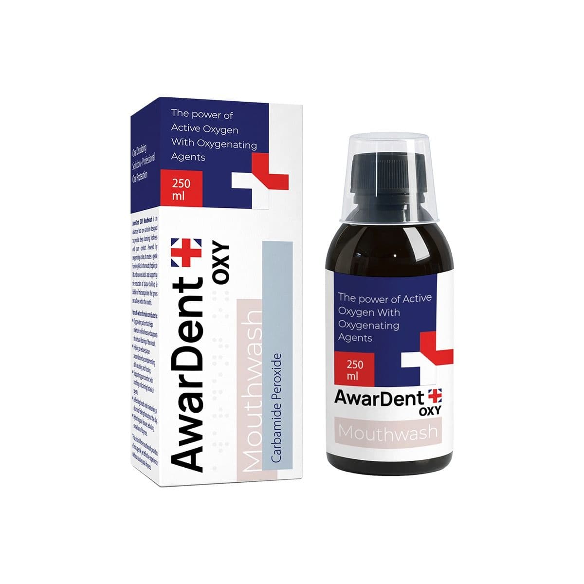 პირის ღრუს სავლები ოქსი 250 მლ 4050 ავარდენტი - AwarDent