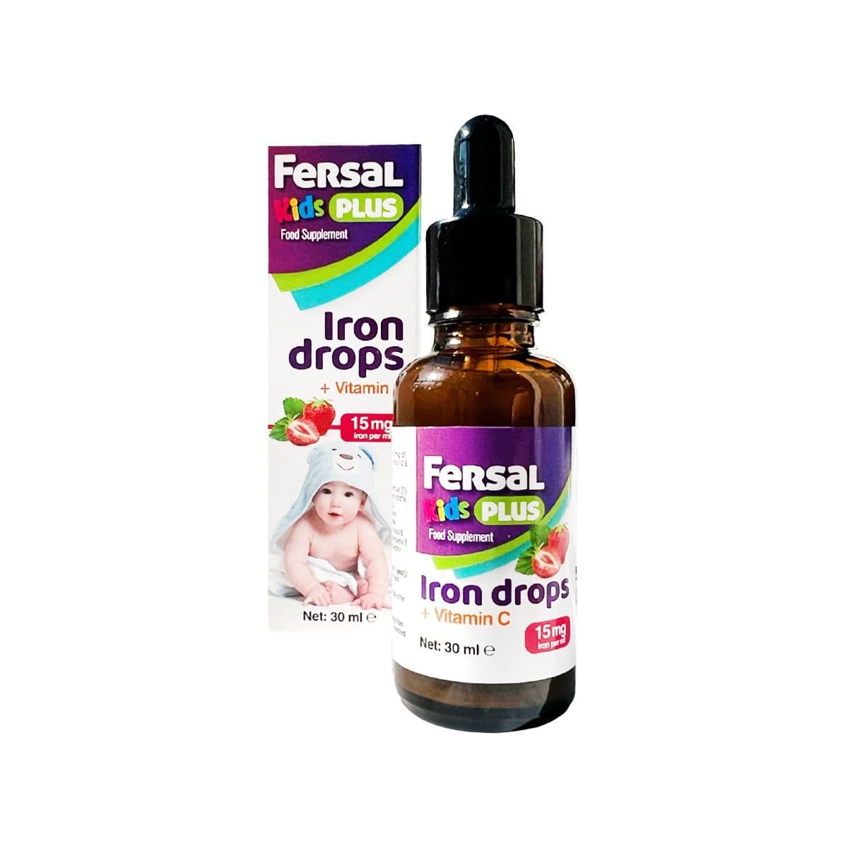 ფერსალ ქიდს პლუსი - Fersal Kids Plus წვეთები 30მლ