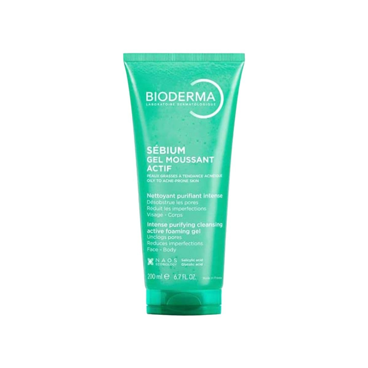 ქაფ-გელი აქტივი Sebium 200 მლ ბიოდერმა - Bioderma