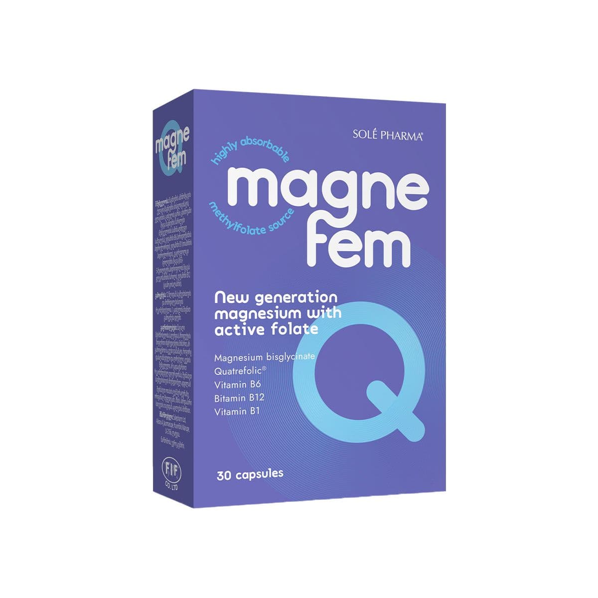 მაგნეფემი - Magnefem Q N30 კაფსულა