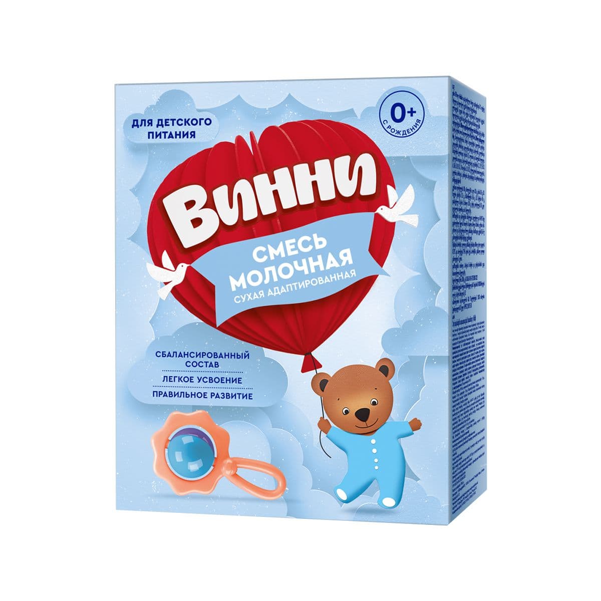 ვინი ადაპტირებული რძე 0-12 თვე 1424