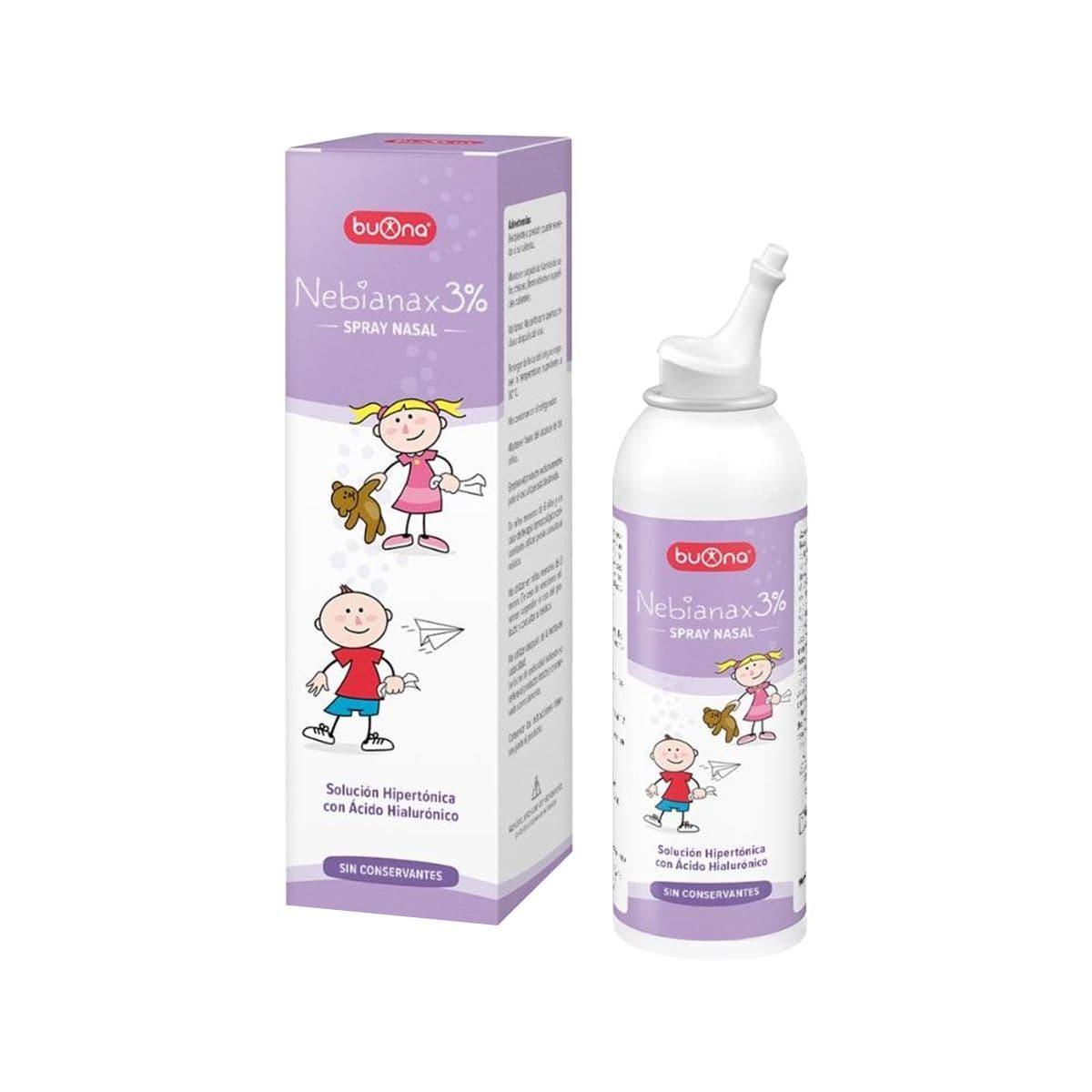 ნებიანაქსი - Nebianax 3% ცხვირის სპრეი 100მლ