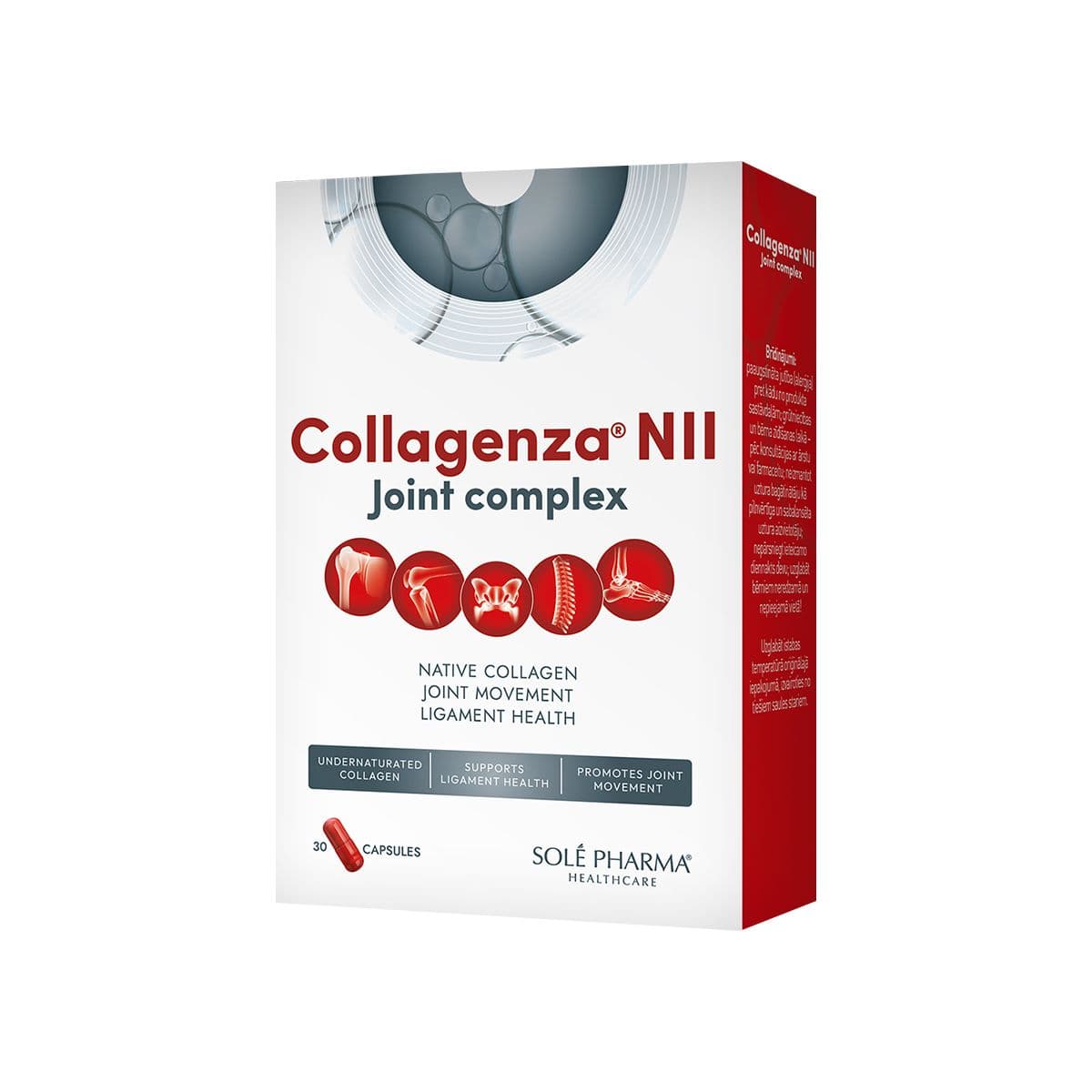 კოლაგენზა NII ჯოინ კომპლექსი - Collagenza NII Joint Complex 30 კაფსულა