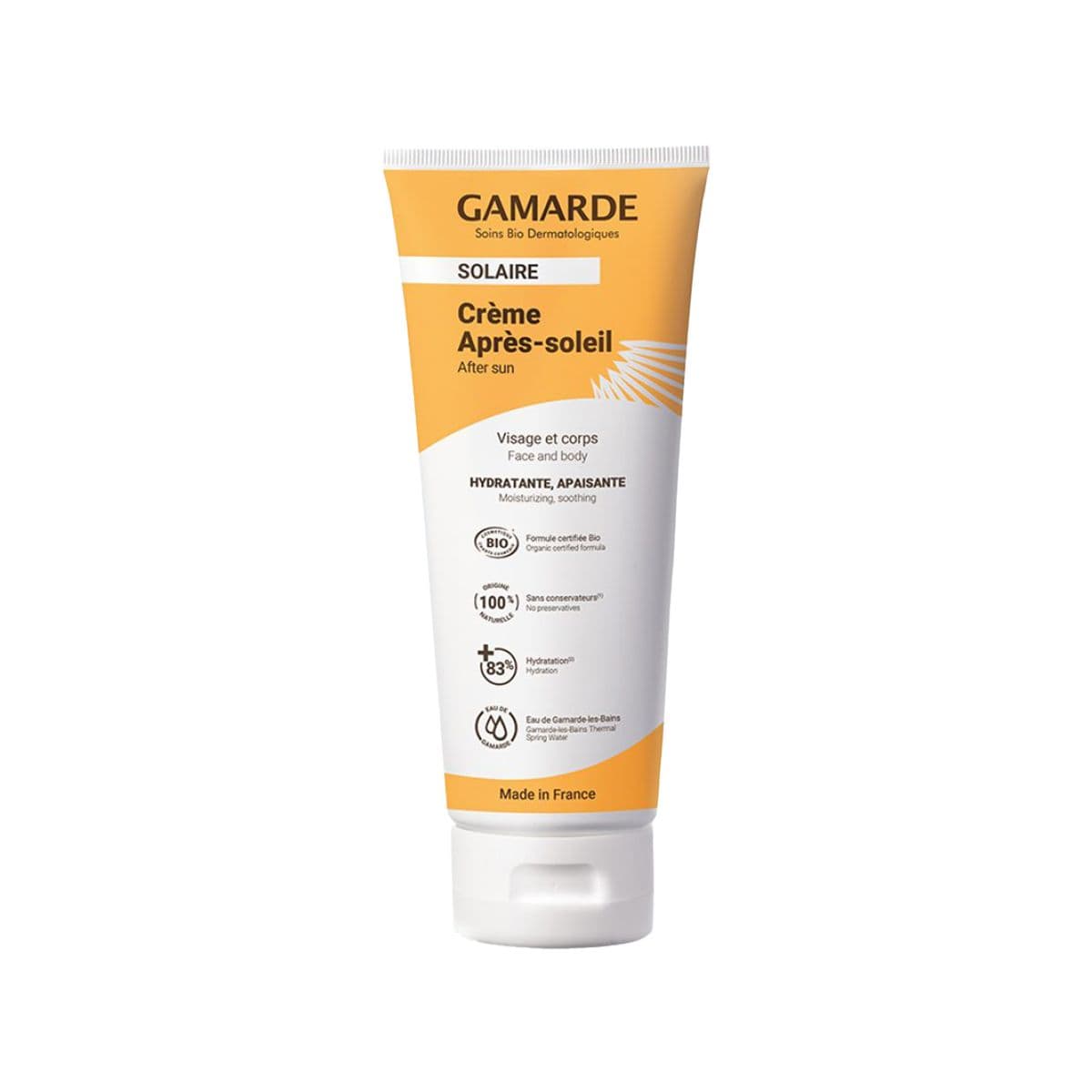 გარუჯვის შემდგომი კრემი 200 გ 6991 გამაღდე - Gamarde