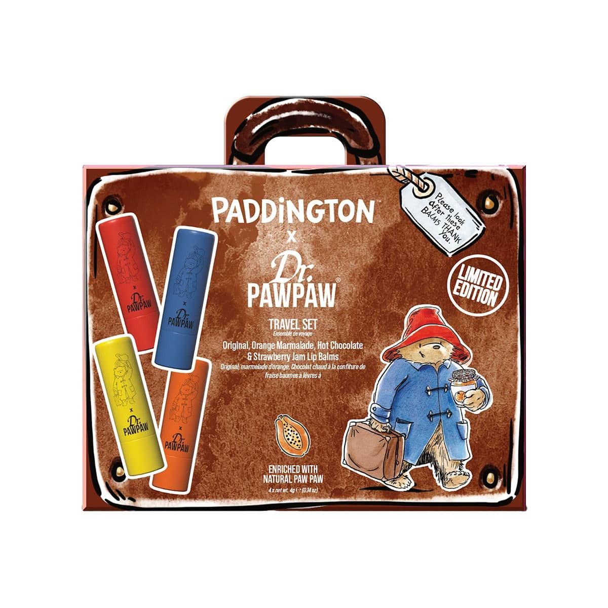 ტუჩის მოვლის ნაკრები Travel Pad 4485 დოქტორ პაუ პაუ - Dr. Pawpaw