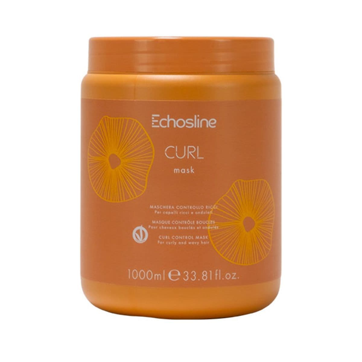 ნიღაბი ხვეული თმისთვის 1000მლ 6215 ეკოსლაინი - Echosline