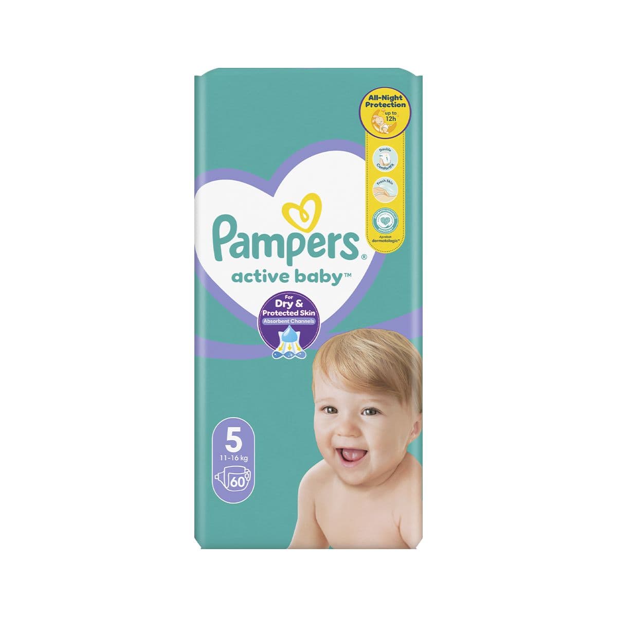 პამპერსი - Pampers 11-16 კგ 60 ცალი 4747/8410