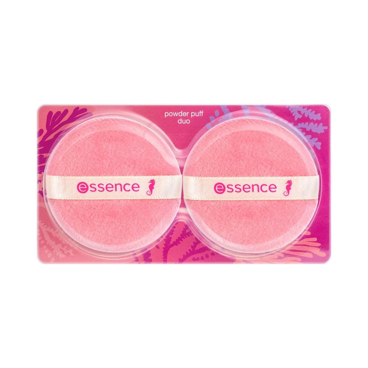 პუდრის ღრუბელი Coral Puff Duo 01 6073 ესენსი - Essence