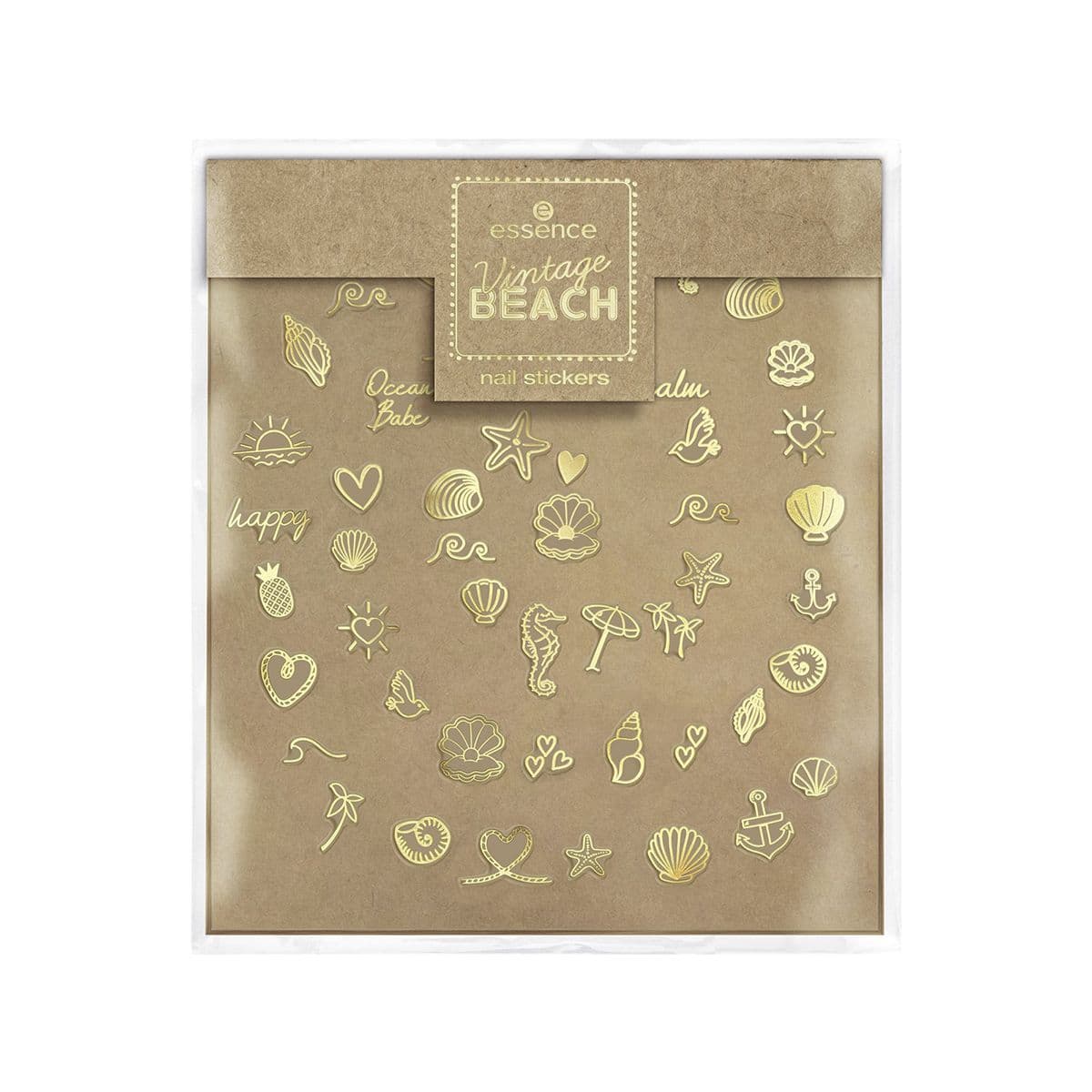 ფრჩხილის სტიკერი Vintage Beach 01 6706 ესენსი - Essence